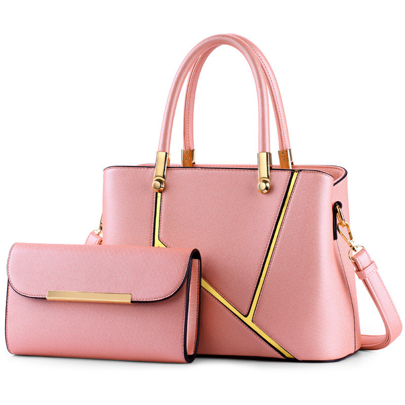 Women’s Two-Piece Handbag Set with a Modern Design