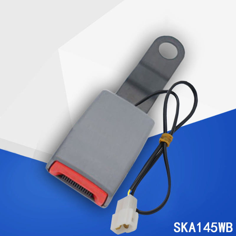 مشبك حزام أمان للسيارة بنقطتين، مناسب لمقعد السائق والراكب.