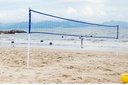 Folding Adjustable Volleyball Net Stand for Outdoor Use