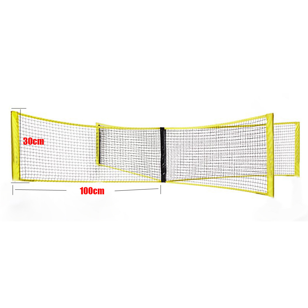 PE Standard Volleyball Net with Four-Sided Reinforced Edging