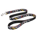 Christmas Pet Handheld Traction Rope — Plaid and Striped Extension Leash