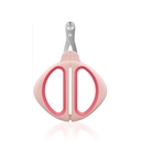 مقص أظافر للقطط مزوّد بثقب تحديد — حاد مقاوم للانزلاق وآمن للاستخدام