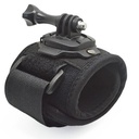 GoPro wrist strap with 360° swivel and widened secure arm strap