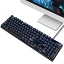 USB wired external keyboard for laptops with a mechanical-like feel