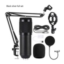 BM800 Microphone Set with V8 Sound Card for Recording and Live Streaming