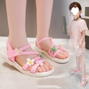 Girls’ Stylish Soft-Sole Sandals with Anti-Slip Design