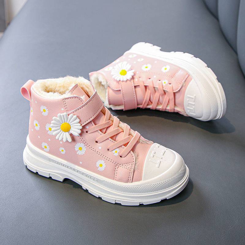 Girls’ Martin High-Leg Boots – Warm and Stylish for Kids