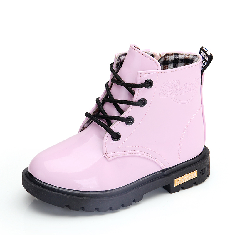Girls’ Martin High-Leg Boots – Elegant Design