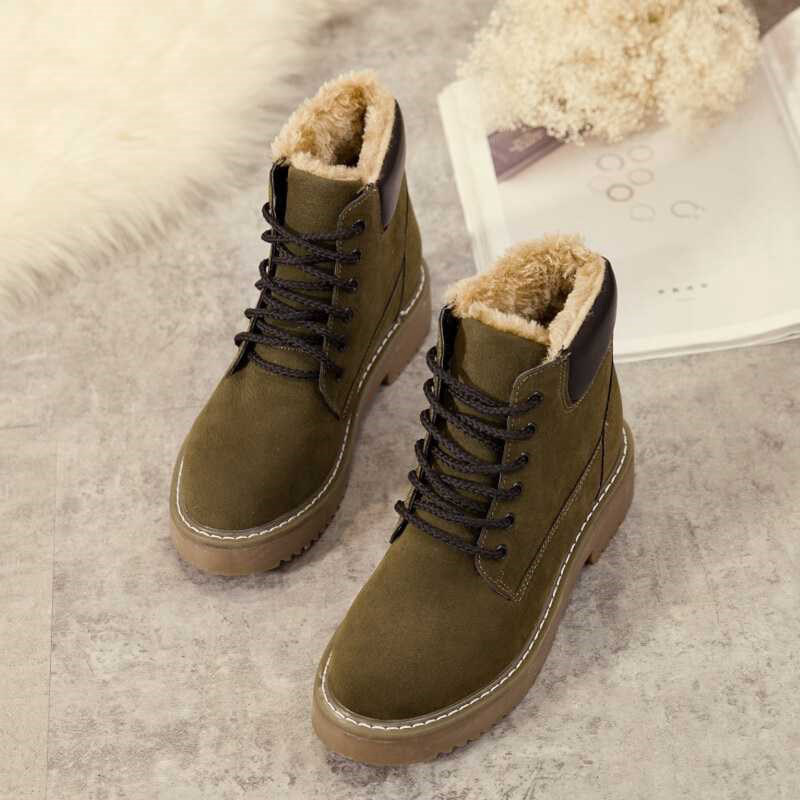 New winter boots lined with thick fur for extra warmth