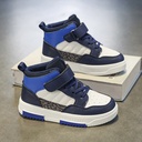 High-top boys’ sports casual sneakers, designed for comfort and everyday wear