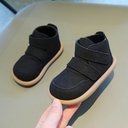 Boys’ modern-style boots with Velcro closure