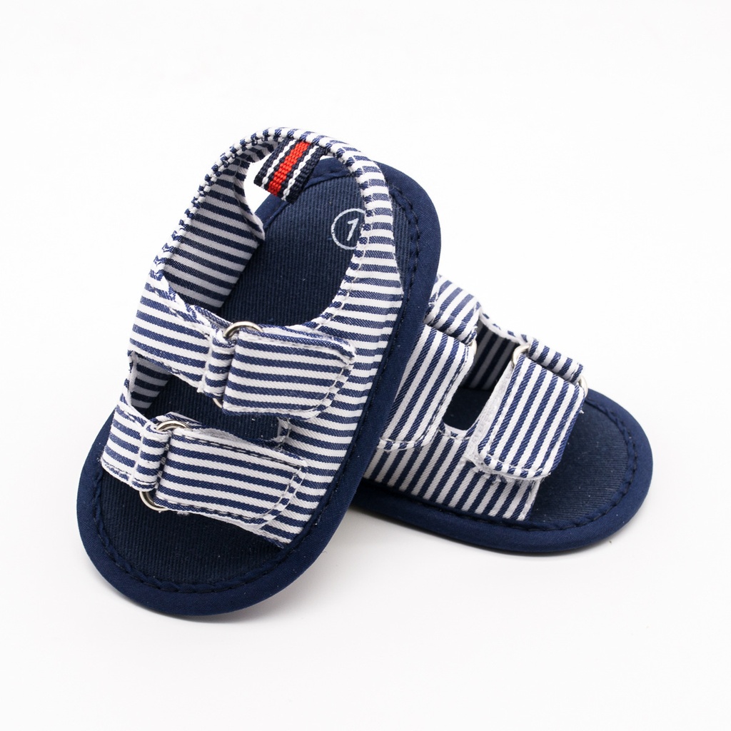 Striped Baby Sandals Suitable for Babies and Toddlers
