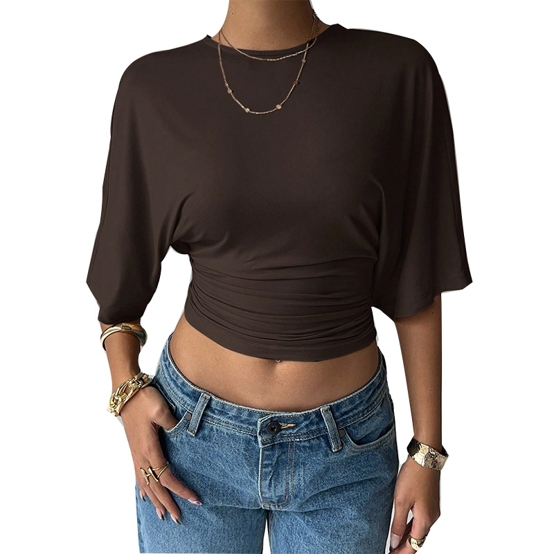 Women’s Cropped Slim-Fit Top