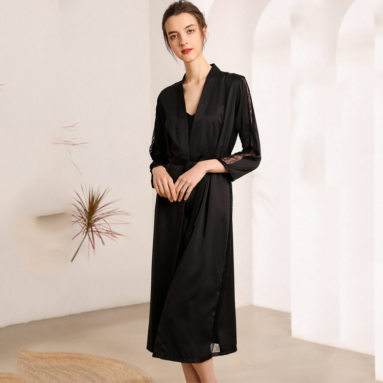 Women’s silk two-piece nightdress