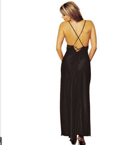 Hot-selling silk long skirt nightwear