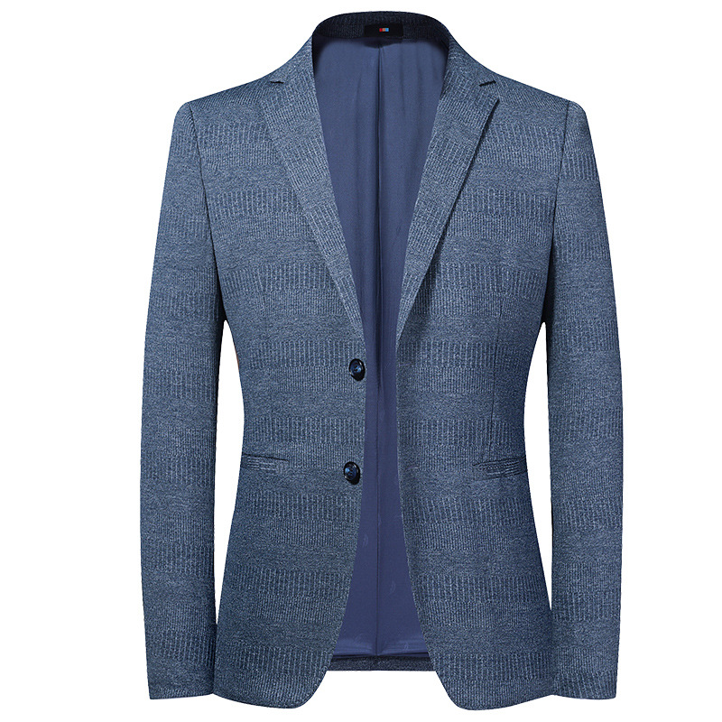 Stretch Knitted Jacket Designed to Combine Comfort and Elegance