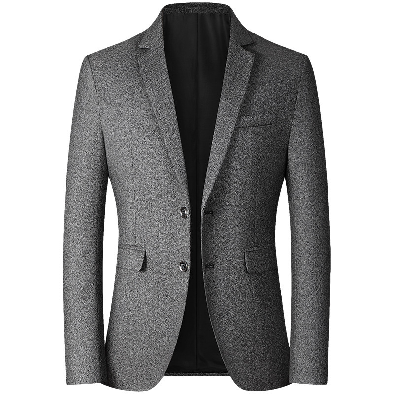 Men’s casual single-breasted jacket