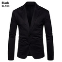 Men’s jacket with a lapel collar and two buttons