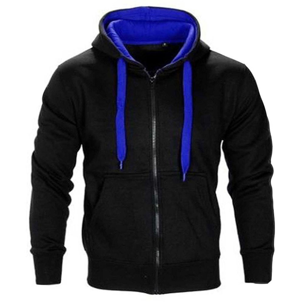 Men’s Casual Sports Hoodie with Zipper