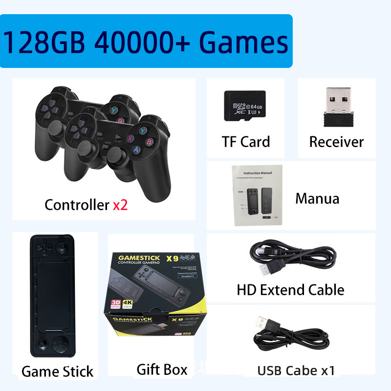 جهاز ألعاب منزلي X9 بجودة HD