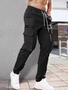 Men's Casual Sports Zipper Decorations Pants