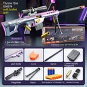 Chameleon Barrett Manual Bolt Throwing Shell Sniper Toy Gun