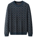 Round Neck Sweater XL Mens Loose
