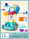Children's Sweeping Toy Combination Suit Play House
