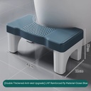 Toilet Seat Domestic Toilet Squatting Auxiliary Thickened Bathroom Floor Mat Foot Children Elderly