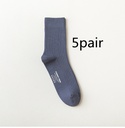 98 Australian Cotton Double Needle Socks Men's Business