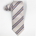 Business Formal Wear Classic Contrast Color Twill Tie For Men
