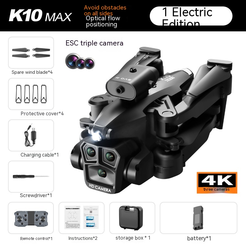 A drone equipped with a high-definition camera, combining advanced technology and optical flow to ensure stable and precise flight, making it perfect for capturing high-quality photos and videos 