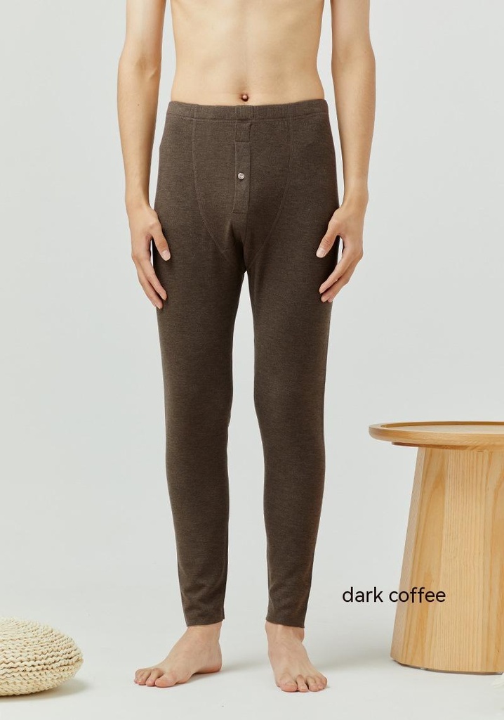 Cashmere Men's Warm Pants Single Piece With Velvet