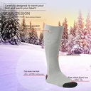 Men's And Women's Outdoor Fashion Full Foot Heating Socks