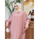 Batwing Sleeve Long Dress Clothes For Worship Service With Skirt Clothing