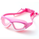 HD Children's Non-fogging Swimming Glasses Comfortable Silicone One-piece Earplugs Swimming Goggles