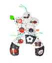 Baby U-shaped Learning Pillow
