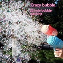Internet Celebrity Gatling Automatic Bubble Machine Toys