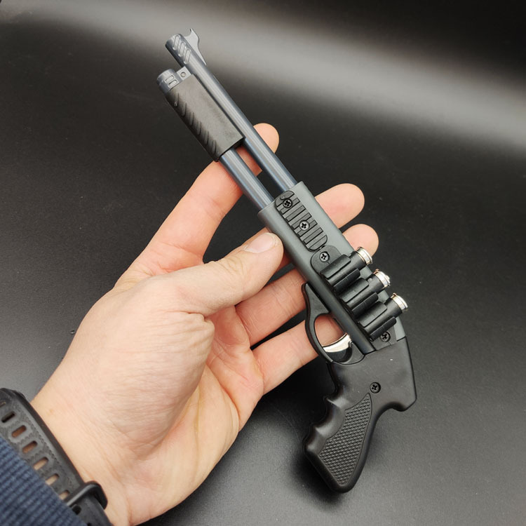 Plastic Rubber Band Gun Miniature Decoration Soft Bullet