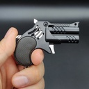 Metal Mini Pendant Folding Rubber Band Gun