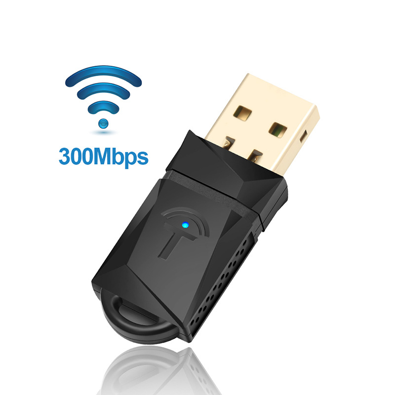 محول USB لاسلكي بسرعة 300 ميغابت