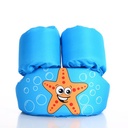Children's Floating Clothes Swimming Vest Life-saving Buoyancy Foam Long White Silk Sleeves Life Buoy
