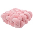 Creative Home Woven Square Plush Cushion
