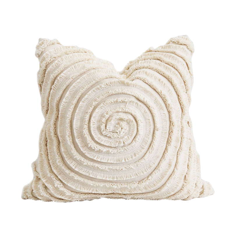  Original Modern Simple Natural Style Sofa Bedroom Cotton Bud Cushion Pillow Waist Pillow Square Pillow Cover Cover