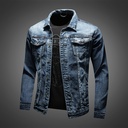 Plus Size Men's Denim Clothes Jacket Coat