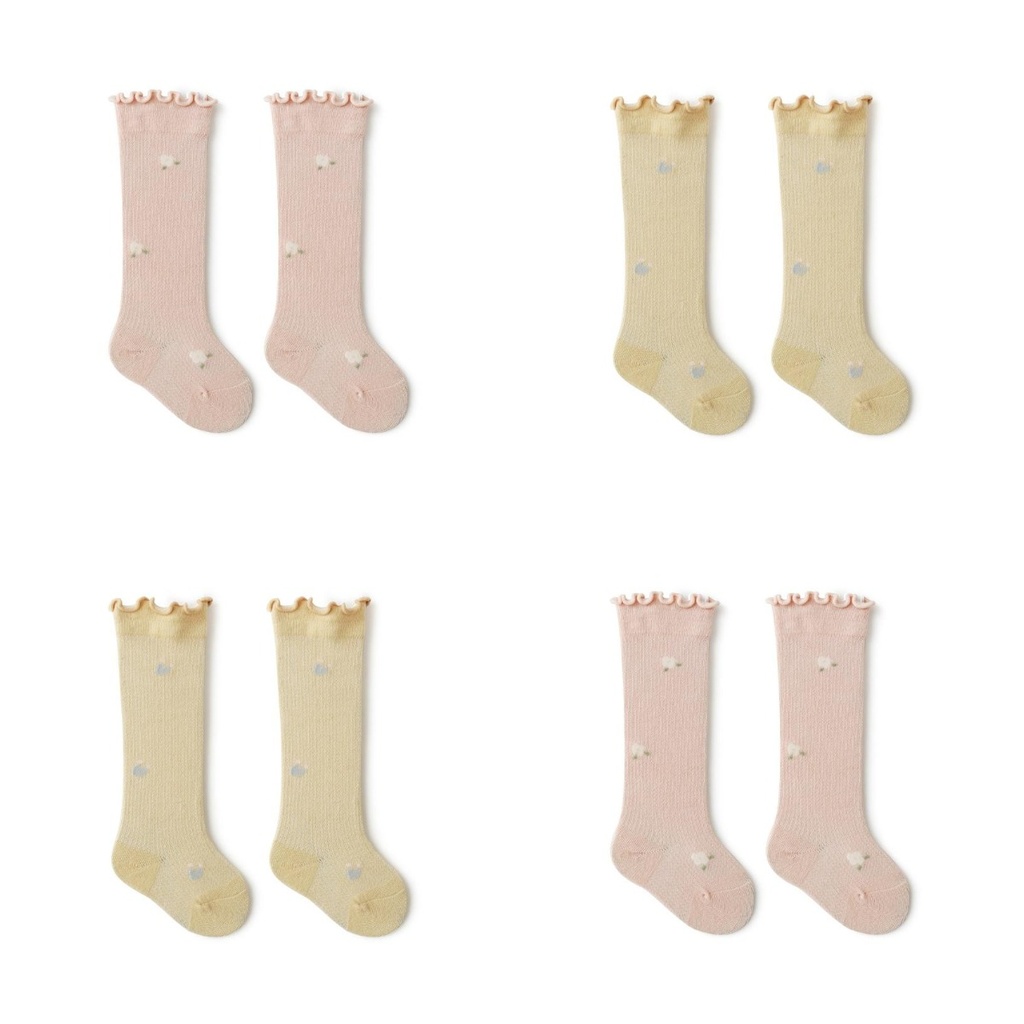 Girls' Fashionable Thin Lace Stockings