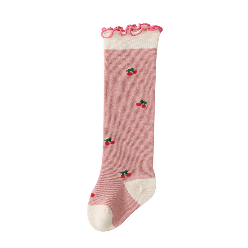 Fungus Loose Mouth Boneless Combed Cotton Baby Stockings