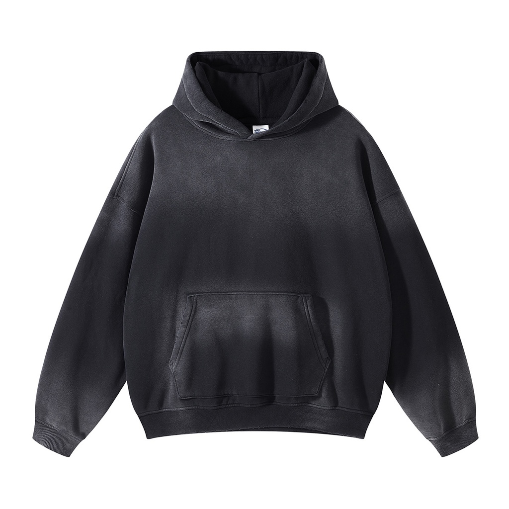 European And American High Street Velvet Padded Thickened Sweater Men