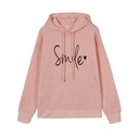 Women's Simple Round Neck Long Sleeve Printed Loose Sweatshirt