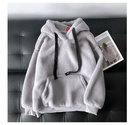 Faux Lamb Wool Sweater Women Autumn And Winter Plus Velvet